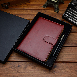 Journal en cuir avec nom personnalisé pour les occasions professionnelles et personnelles, format <span class=keywords><strong>A5</strong></span>, papier écologique - Product Image 2