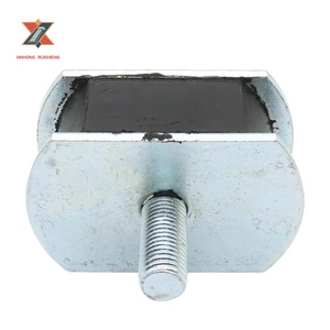 Almohadilla amortiguadora redonda de caucho de alto rendimiento personalizada para máquinas de tracción, pieza de repuesto para elevadores - Product Image 3