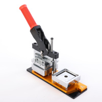 Machine à aimants de réfrigérateur 63,5*63,5 mm (2,5*2,5 pouces) au meilleur prix, kit de fabrication de badges photo personnalisés DIY