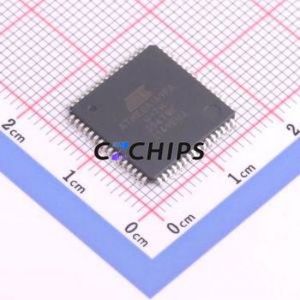 Microcontrôleur de puce IC à circuit intégré (MCU/MPU/SoC) TQFP-64 ATMEGA169PA-AUR d'origine flambant neuf (14x14) - Product Image 1