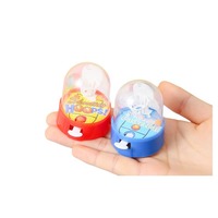 Mainan Konsol Mini Desktop Interaksi Orang Tua-Anak Teka-teki TK Mesin Tembak Jari Mini Bola Basket Genggam Plastik