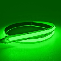 Bande lumineuse LED RGBW COB étanche IP33 5M 10mm 24V 12V pour éclairage paysager extérieur
