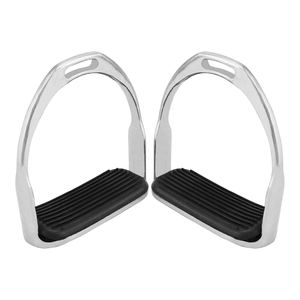 Étrier de sécurité avec pédale en acier inoxydable, accessoires légers pour selle d'équitation, étrier d'équitation - Product Image 6