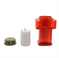 Ménage LED extérieur étanche électronique bougie cimetière lampe tombe bougie