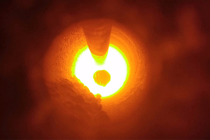 Lab Tubular Furnace 1700&#8451; Chlorine Gas CVD Rotary High Temp. Vacuum Electric Tube Furnace OD 170mm With Water Cooling System - Product Image 4