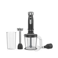 Mixeur Plongeant Électrique Compact Automatique Silencieux à Vitesse Variable pour Smoothies et Purées – Idéal pour la Maison, l'Extérieur et l'Hôtellerie