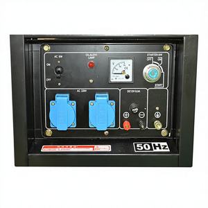 גנרטור דיזל שקט 5 קילוואט, חד פאזי, 230 וולט, 50/60 הרץ, קל להזזה, מתאים לעבודה בבית, באתר בנייה, סדנה, אספקת חשמל חיצונית - Product Image 6