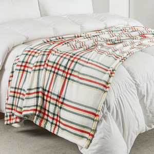 ผ้าห่มถ่วงน้ำหนักสำหรับเด็กขนาดมินิไซส์100% ผ้าโพลีเอสเตอร์พร้อมใบไม้ถักช่วยให้เด็กวัยหัดเดินสงบ - Product Image 3