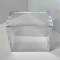 Boîtier de présentation en acrylique moderne avec fermeture magnétique, lavable, facile à assembler, protection personnalisée pour boîte d'entraînement Elite (ETB) et booster