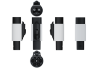 Adaptateur de prise Tesla de type 2, 32A 250V, fabriqué en usine, nouveau, IP54, adaptateur de charge pour voiture électrique, remplacement pour Tesla Model S