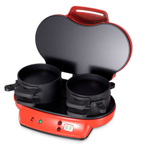 Máquina para Hacer Hamburguesas Eléctrica RAF de 1200W, Electrodoméstico de Doble Cámara con Calor Uniforme para Hamburguesas Caseras y Sándwiches de Desayuno - Product Image 3