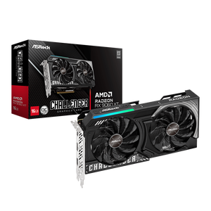 การ์ดจอ ASRock Radeon 9060 16GB OC PCIe 5.0 VGA 9060XT GPU RX9060 รุ่นใหม่ ปี 2025 สำหรับเล่นเกมบนพีซีตั้งโต๊ะ Asrock 9060 - Product Image 1