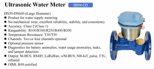 Elektronische vloeibare kristallen digitale displayklepverbinding Waterirrigatie Watermeter Flowmeter - Product Image 2