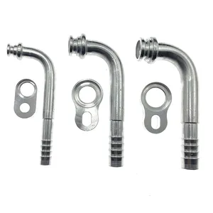 Adattatore per radiatore e evaporatore per climatizzatore auto Autory, connettore attivo per condizionatore d'aria, tubo flessibile curvo dritto R134a OLIVER - Product Image 1