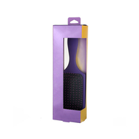Lisseur pliable et chaud pour animaux de compagnie, barbe, poux en bois, dents larges, raie en bambou, peignes électriques à queue de rat, ensemble de couteaux, boîte d'emballage