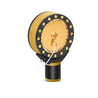 Capsule de noyau de cartouche de grand diaphragme d'U87 34 mm avec la selle en laiton et en plastique pour le micro à condensateur de studio d'équipement de podcasting