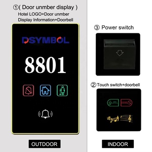 2024 Новый Dsymbol отель 2 в 1 не беспокоить DND переключатель со скрытым кольцом - Product Image 2