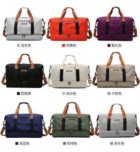 I-0594 Factory Gym <b>Bags</b> Travel Sports Tote Gym <b>Bag</b> <b>Carry</b>-<b>on</b> Weekender Fitness Duffel <b>Bag</b> With Dry Wet Pocket - Product Image 5