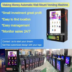 Лидер продаж, Настенный мини-торговый автомат для наличных денег и устройства для оплаты карт и проверки возраста 18 + - Product Image 4