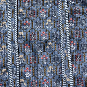 Sac fourre-tout matelassé en coton haut de gamme, personnalisé et fait main, avec ensemble de 3 pochettes, sac de marché et sac à bandoulière, prix de gros - Product Image 3