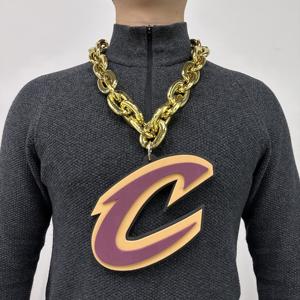 Collar con Colgante Unisex de los Lions, <span class=keywords><strong>EVA</strong></span>+ABS, Cadena Grande, Logotipo 3D de Espuma (8"x6") Detroit 32", para Fanáticos, Fiestas, Casual/Deportivo - Product Image 5