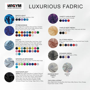 Leotardo de Gimnasia Personalizado con Pedrería Sublimada para Niñas, Nuevo Modelo para Práctica y Competencia - Product Image 3