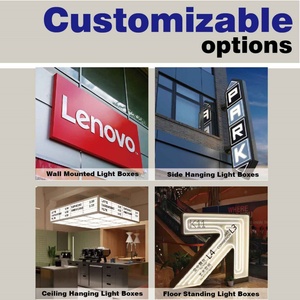 Outdoor <b>LED</b> Advertising <b>Light</b> <b>Boxes</b> Indoor Lightbox Signs for Effective Business Promotion - Product Image 5