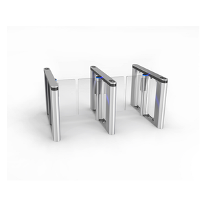 Porte à grande vitesse automatique de sécurité piétonnière d'entrée avec le tourniquet de contrôle d'accès de reconnaissance des visages - Product Image 3
