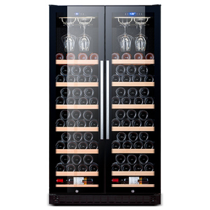 Refrigerador comercial de doble puerta para vinos, pasteles y bebidas frías, vitrina Bj-635 - Product Image 5