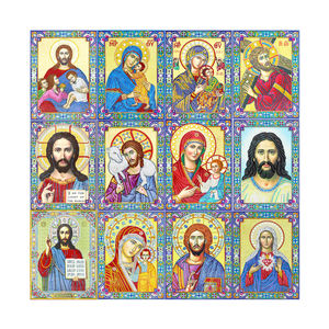 5d bricolage cristal <span class=keywords><strong>diamant</strong></span> peinture Kit forme spéciale perceuse série religieuse christianisme partiellement coller perceuse <span class=keywords><strong>broderie</strong></span> - Product Image 1