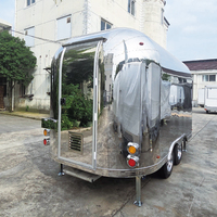 Nouvelle conception de kiosque à café mobile, camion de restauration rapide, remorque alimentaire Ireman