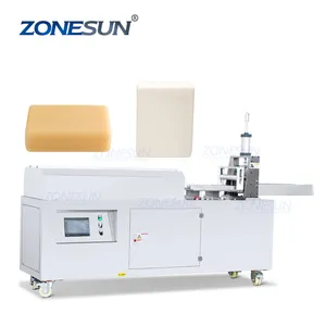 ZONESUN ZS-TQ650C Automatic Laundry Hotel Toilet Bar Soap Cutting Packaging Machine