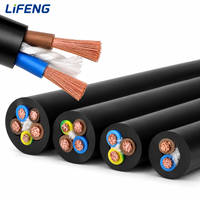 Câble électrique flexible gainé PVC RVV H05VV-F en cuivre sans oxygène 2*4mm 300/500V pour systèmes de contrôle informatique industriels