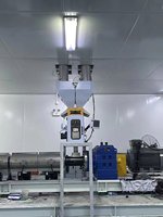 Machine de dosage et de mélange automatique de colorants plastiques, petit doseur gravimétrique