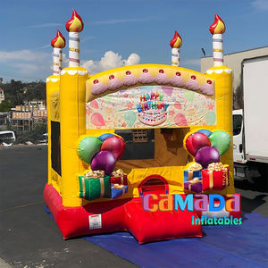 Maison rebondissante extérieure Maison gonflable commerciale Château gonflable d'<span class=keywords><strong>anniversaire</strong></span> pour enfants Location de fête d'<span class=keywords><strong>anniversaire</strong></span> - Product Image 6