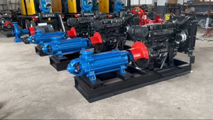 Pompe centrifuge horizontale multi-étages en acier inoxydable série D 175 CV haute pression 450 m avec moteur triphasé pour usage commercial - Product Image 5