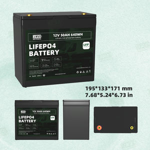 25.6V 50Ah LiFePO4 고성능 6000 사이클 내장 BMS 배터리 팩 CE 인증 골프 버기 해양 보트 요트 낚시 - Product Image 3