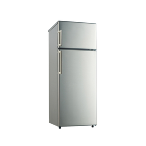 Réfrigérateur et congélateur portables électriques miniatures à double porte de 210 L avec support français pour usage domestique et hôtelier - Product Image 4