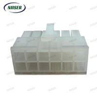 Carcasa de Conector de Alimentación Molex 39-01-2120 de 12 Vías y 2 Filas Mini-Fit Jr. para Fuente de Alimentación Electrónica, Automotriz, Industrial y de PC