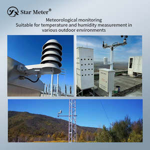 CWS18 LCD Dış Mekan Sıcaklık Nem Sensörü/Vericisi IP65 Su Geçirmezlik Derecesi MODBUS İletişimli Hava İstasyonu OEM/ODM - Product Image 6