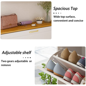 Espositore per Scarpe a 6 Ripiani Inclinato <span class=keywords><strong>da</strong></span> Parete per Negozi all'Aperto <span class=keywords><strong>Impermeabile</strong></span> - Product Image 5