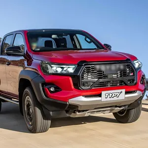 Conjunto de faros delanteros TYPY para Toyota HILUX REVO 2021-2024, modificados con luces LED de alta gama para circulación diurna. - Product Image 5