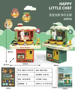 2022 Nieuwe Kinderen Moderne Keuken Speelgoed Thuis Pretendplay Wonder Keuken Speelset Moderne Keuken Speelgoed Set