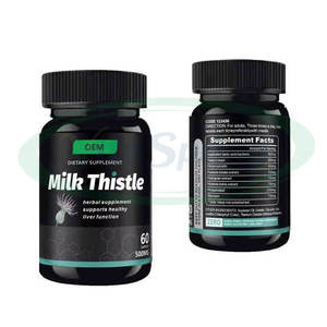 ASAP Capsule d'extrait de chardon-Marie biologique pour soutien à la santé du foie 1000 Comprimés de chardon-Marie - Product Image 1