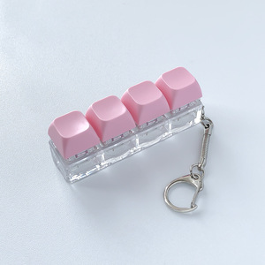 4-Phím Bàn Phím Cơ Khí Đồ Chơi Keychain Đảng Căng Thẳng Cứu Trợ DIY Fidget Nút Keycap Fidget Bàn Phím Đồ Chơi Ngón Tay Bàn Phím - Product Image 5
