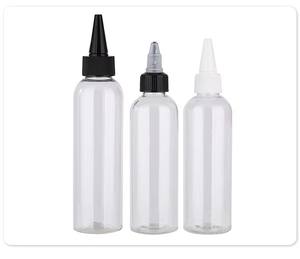 Botella de Plástico BAKA de 100 ml con Tapa de Rosca, Pegamento Negro de PE, Punta Larga y Puntiaguda para Serigrafía - Product Image 3