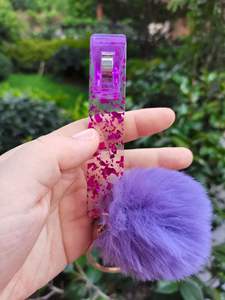 พวงกุญแจอะคริลิค,อุปกรณ์รับบัตร Atm แบบกำหนดโลโก้เองได้ตัวยึดบัตรเครดิตสำหรับเล็บยาว - Product Image 2