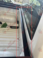 Panneau de hayon arrière tout-terrain 4x4 pour Toyota Hilux Travo 2026+ Spoiler de coffre ABS Kit de protection de hayon Accessoires de garniture