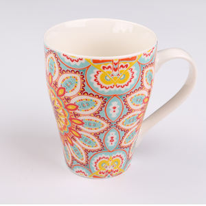 Vaisselle en céramique imprimé tournesol, vaisselle 12oz, tasse pour café, lait, jus de fruits, nouvelle collection - Product Image 3