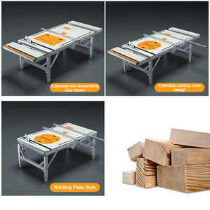 Tavolo da Lavoro Pieghevole 120*150 DIY con Sega Elettrica Multifunzionale per <span class=keywords><strong>Falegnameria</strong></span> e Banco da Lavoro - Product Image 3